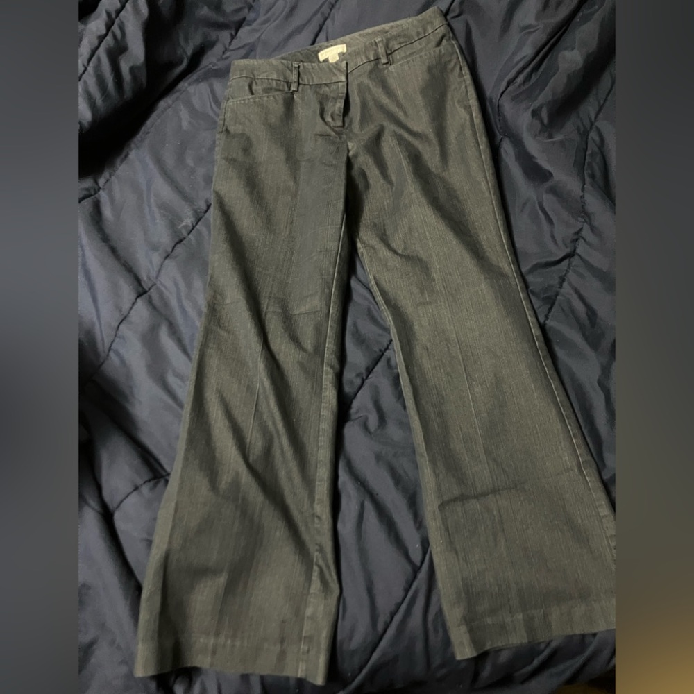 Gently used- women's sized 6 bootcut dark blue jeans by New York and Company
